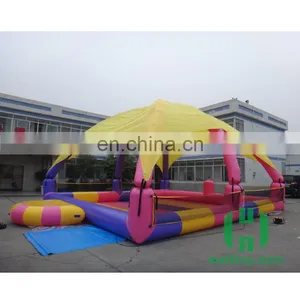 HI Customized 0.6mm PVC Tent Inflatable With Five Designs Dome Canopy Tent Outdoor thumbnail-2