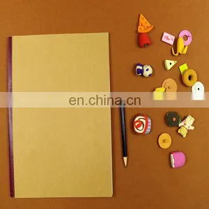 Professional Hot Sale Custom Cheap Kraft Paper Softcover Notebook/agenda With Line thumbnail-1