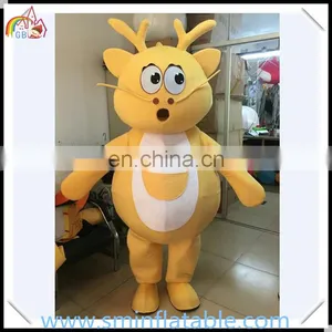 Promotion Dragon Mascot Costume, Plush Animal Character Cosplay Costume for Adult thumbnail-2