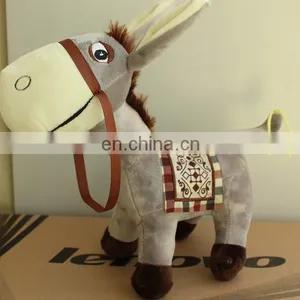 Plush,good Quality Plush Material and Horse Type Christmas Ride on Horse Toy thumbnail-1
