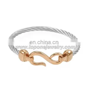 Cheap Wholesale Stainless Steel Infinity Women's Bangles Jewelry Gifts thumbnail-4