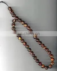 Stunning Top Quality Mixed Color CrystalOval Beads Tasbih Tasbeeh thumbnail-1