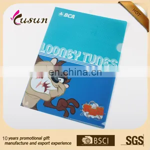 China Supplier Promotions PP Printing A4 Plastic Folder/plastic Clear File Folder/folder thumbnail-1
