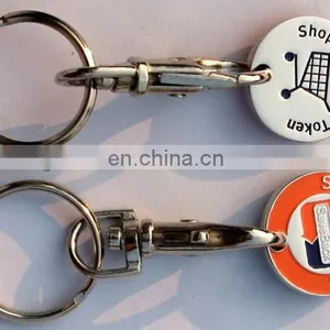 Zinc Alloy Trolley Coin Keychain thumbnail-5