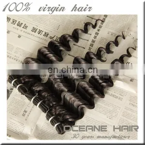 Wholesale Top Grade Peruvian Deep Wave She's Happy Hair Virgin Peruvian Hair Bundles thumbnail-3