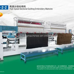 High Speed Sectional Quilting Embroidery Machine thumbnail-1