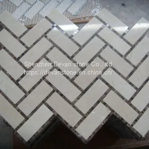 NEW Marble Mosaic Bathroom Floor Mosaic thumbnail-3