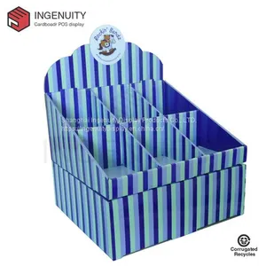 Retail Cardboard Countertop Display Box for Wallet CDU-TRAY-023,Acrylic Display Box Hanging,Custom Paper Countertop Display Unit thumbnail-1