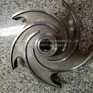 ANSI Process Pump Parts CD4M 316SS Material 100% Interchangeability With Goulds 3196 Impeller thumbnail-2