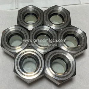 SS304 Oil Level Sight Glass Oil Gauge for Gearbox Oil Container Gasoline Oil Tank 1500PSI thumbnail-2