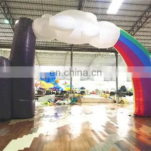 Rainbow Inflatable Irregularity Air Arch ,Inflatable Event Archway For Party ,Advertising thumbnail-5
