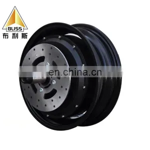 500W 750W 1000W 2000W 3000W Electric Scooter Hub Motor and Controller 48V 72V 96V Electric Bicycle Hub Motor Kit thumbnail-5