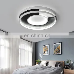 Black and White Simple LED Ceiling Lighting thumbnail-3