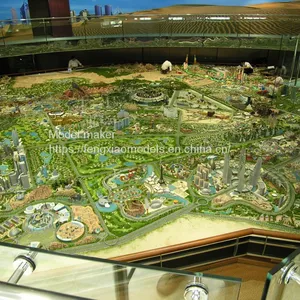 Architectural Model of Dubai Amusement Park, UAE, Smart City Model thumbnail-5