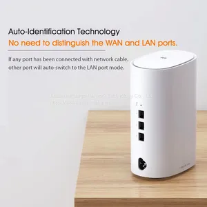 Xiaomi Smart High Speed 4 Core CPU 256MB Gigabit Power 4 Signal Amplifiers 2.4GHz 5GHz Wifi Mesh Router 2 Pcs/set for Smart Home thumbnail-3