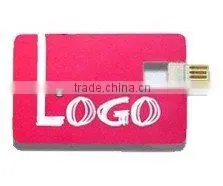 Popular Pretty and Newest Credit Card Usb Flash Drive With Logo New Arrival thumbnail-1