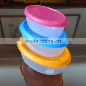 3 Pcs Oval Food Storage Container thumbnail-2