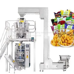 China Potato Chips Crisps Popcorn Fried Beans Filling Weighting Packing Machine thumbnail-1