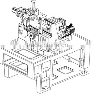 Longitudinal Milling Complex Machine Frame TOM-TZ25 Used Auto Body Frame Machine thumbnail-1