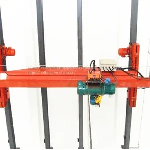 2T Span 12m Suspended Single Girder Eot Crane Remote Control Single Speed,Electric Hoist Suspension Crane thumbnail-1