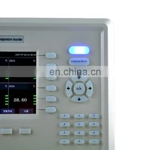 1- 64Channels Industrial Pt100 Thermocouple Paperless Recorder With RS485 Analogy Signal DC Voltage thumbnail-2