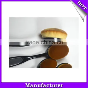 Factory Directly Sale Oval Makeup Brush 10 Piece Brush Set thumbnail-6