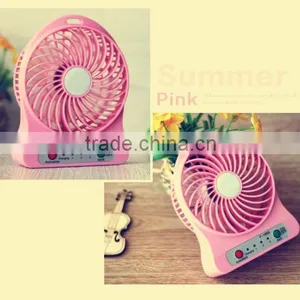 Fashionable Mini USB Fan With More Function Newest USB Desk Fan 3.5 Inch thumbnail-4