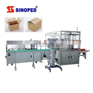 Automatic Pick Up Bottle And Place Into Carton Machine Robotic Loading Beverage Tin Can Case Packer Line thumbnail-2