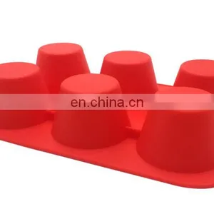 DIY Hemispherical Cake Baking Tool Silicone Chocolate Cake Mold Large 6 Hole Round Silicone Baking Mold thumbnail-3
