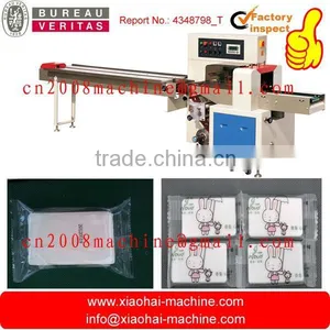 Plastic Packaging Material Automatic Hotel Soap Packing Machine thumbnail-1