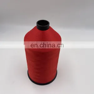 100% Red Colour 250D/3 Nylon 6 Nylon 66 Bonded Nylon Sewing Thread thumbnail-2