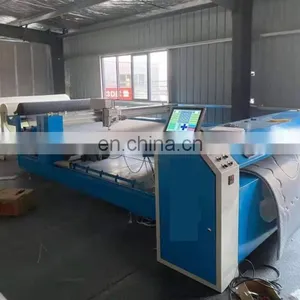Computerized Sponge Mattress Quilting Making Machine With Feeding Spreading Clamping and Cutting Automatically thumbnail-2