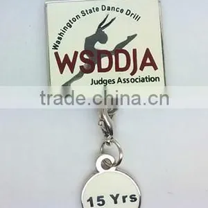 Letter Bobble Custom Metal Gift Epola Badge / Imitation Lapel Pins thumbnail-1