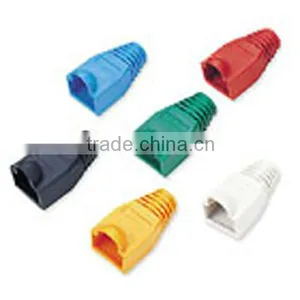 RJ-45 Cat5 Strain Relief Plug Modular Snagless Boot thumbnail-1