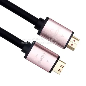 High Speed HDMI Cable OEM Support Male to Male 24k Gold-plated HDMI Cable Wholesale Suppliers HD1066 thumbnail-2