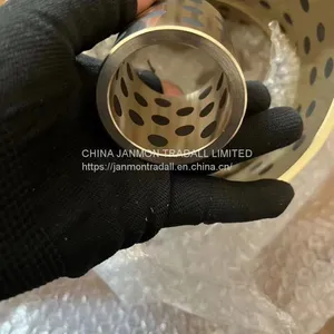 Customize/Supply Bimetallic Bushings,Bronze Bushings,SF-1 Bushings,JDB Bushings,JFB Bushings,Self Lubricating Bushings,Brass Graphite Bushings,Self Lubricate Brass Graphite Sliding Bearing Pad,Oilless Sel-lubricating Bronze Bearing Plate,Sleeve Bushings,F thumbnail-1