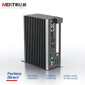 Dual Network Ports EMC Anti-Jamming Wide Voltage DC9V~36V Ultra-low Temperature Usage Environment Industrial Hosts COM/USB/PCIE thumbnail-1
