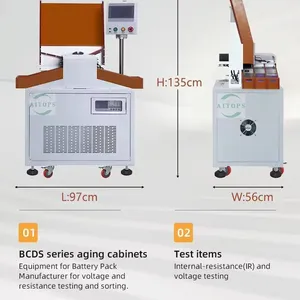 5 CHANNEL CYLINDRICAL BATTERY UNIVERSAL SORTING MACHINE for 18650,21700, 26650, 32650 thumbnail-4
