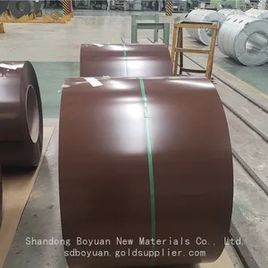 Color Coated Aluminum-zinc Alloy Coating 55% Aluminum 43.5% Zinc 1.5% Silicon thumbnail-3