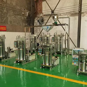 Hydraulic Oil Press Machine Sesame Cold Press Oil Machine High Efficient Oil Pressers thumbnail-6