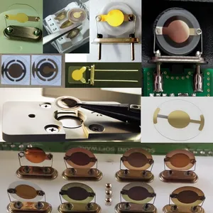 QCM Sensor Crystal, Gold 6MHz for Metrohm Autolab EQCM thumbnail-3