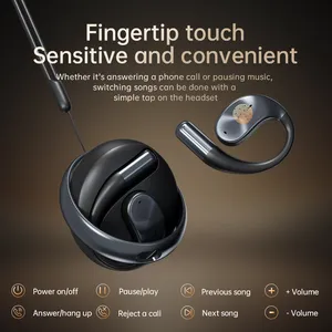 N70 New Private Mold Open-Ear TWS Earhook OWS Bluetooth Earphones thumbnail-5