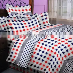Hot Sale Microfiber Fabric Pigment Printed Bedding Sheet Set/home Textile Bedding Sheet Set thumbnail-6