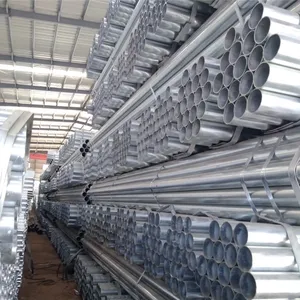 Hot Dip Galvanized 6 Meter GB Round Iron Scaffolding Tube Factory Price ERW Technique Welding and Bending Services Offered thumbnail-4