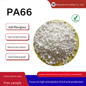 Pa66 Fiber-reinforced Glass Fiber (gf 20%, 30%, 50%) Toughened, Wear-resistant, High-strength and High-hardness Modified Pa66 thumbnail-1