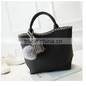 Wholesale Cheap China Supplier Women Bags Handbags Leather Shoulder Hand Bags thumbnail-3