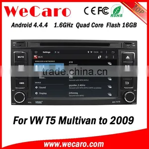 Wecaro 7" WC-VU7006 Android 4.4.4 Car Stereo Double Din for vw Multivan Navigation System Audio System GPS thumbnail-1
