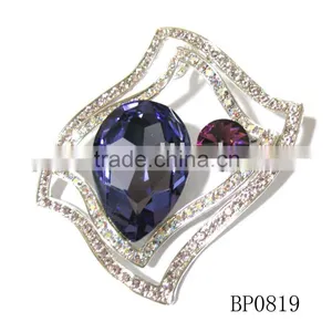 Fashion Brooch,amethyst Brooch,crystal Brooch thumbnail-1