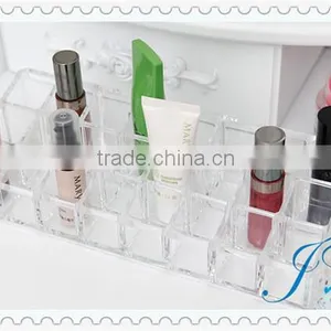 Hot Sale Cosmetics Clear Plastic Storage Box With Dividers High Quality thumbnail-3