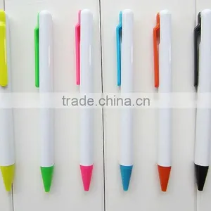 2014 Popular Design Best Ball Pen Brands Promotional Plastic Ball Pen thumbnail-1